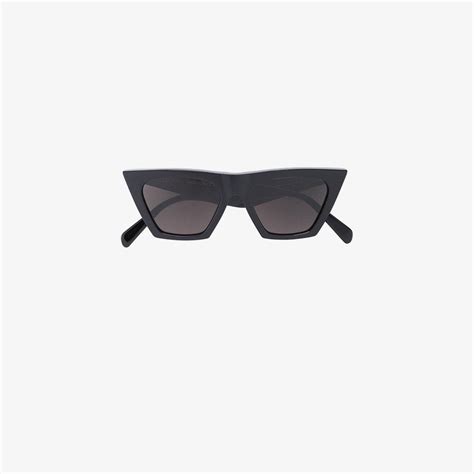 celine edge sunglasses matches|celine sunglasses black.